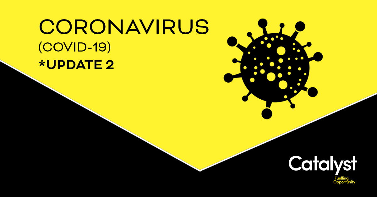 Coronavirus (COVID-19) – Update 2