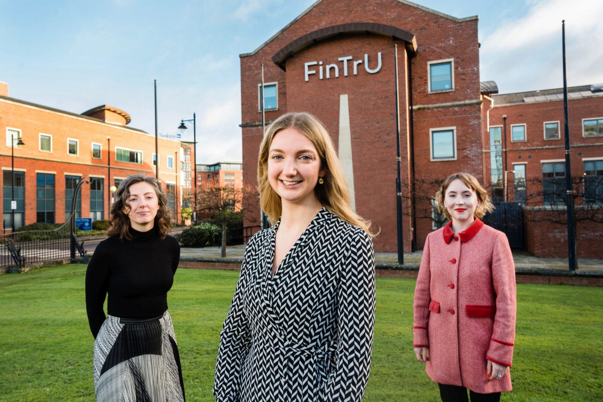 Emma Pollock, Chief Technology Officer of FinTrU; Claire Brennan, Vice President, Talent Partner at FinTrU, participant of Co-Founders programme; Hannah Cummings, Programme manager of Catalyst Co-Founders.