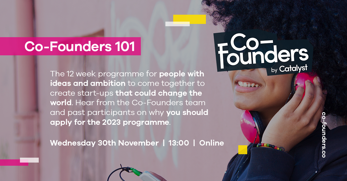 Co-Founders 101: Information Event