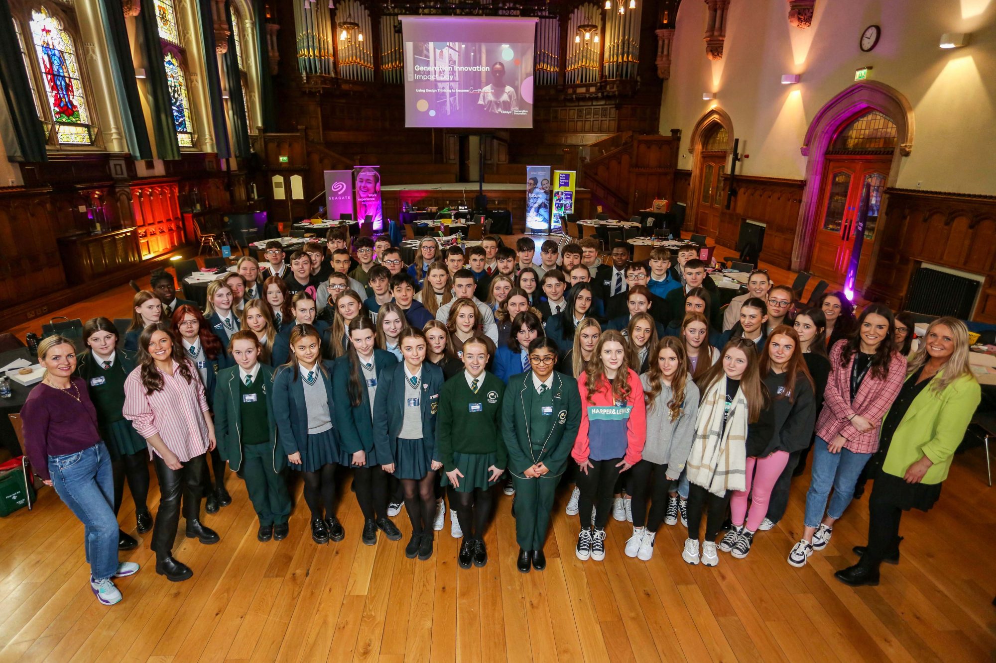 Students from Derry-Londonderry and Strabane take part in Generation Innovation Impact Day for Enterprise Week