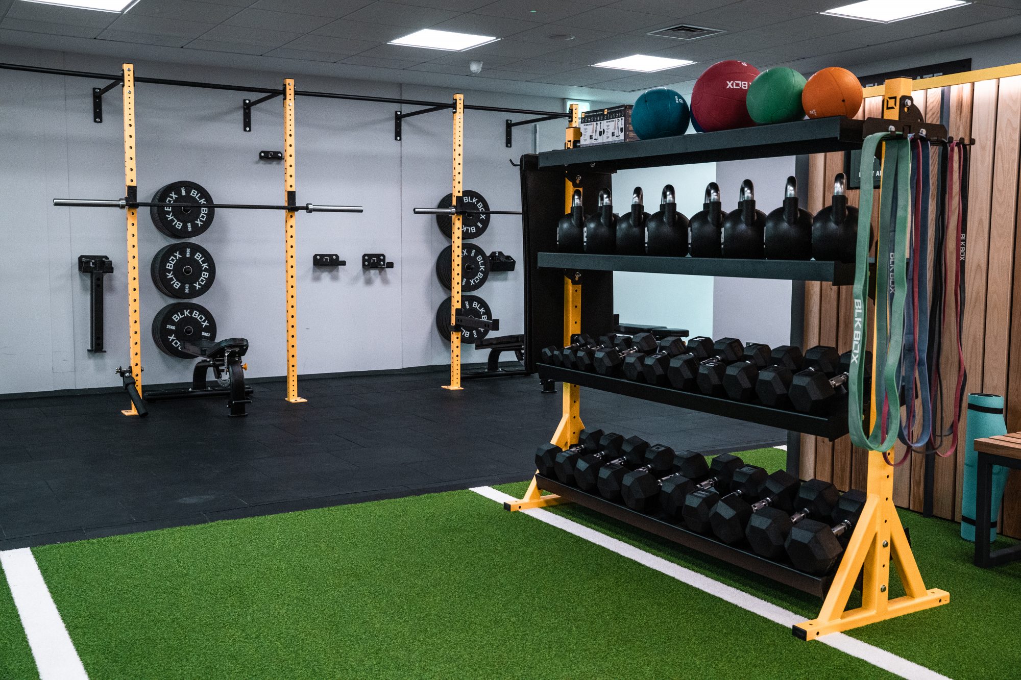 Functional training space for all fitness levels