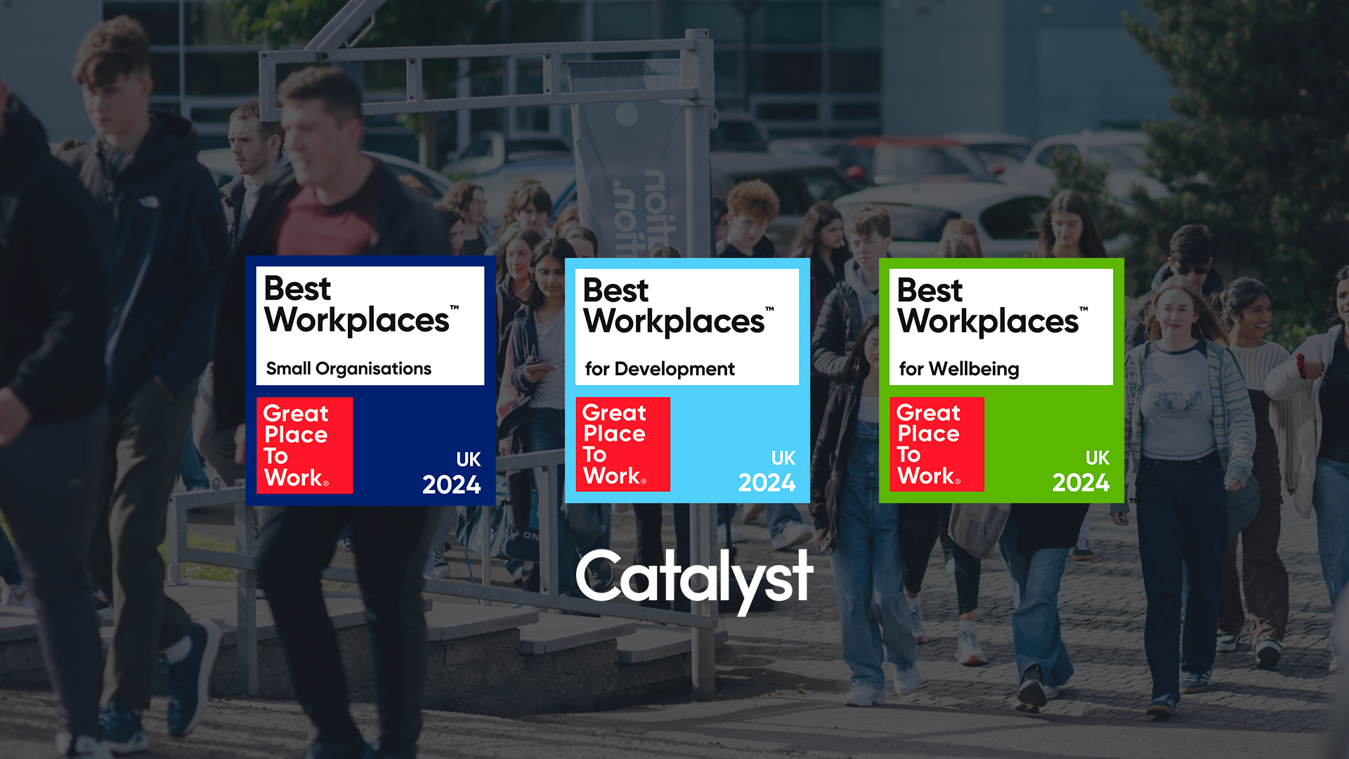 Catalyst named as one of the UK’s Best Workplaces 2024